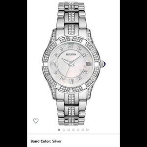 Bulova Swarovski Crystal Watch